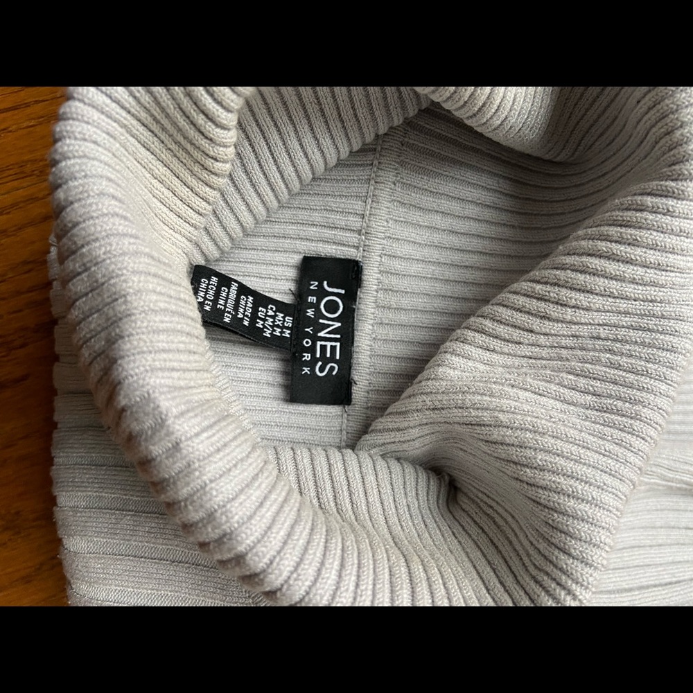 Sleek Short Sleeve Poor-Boy Turtleneck Top
